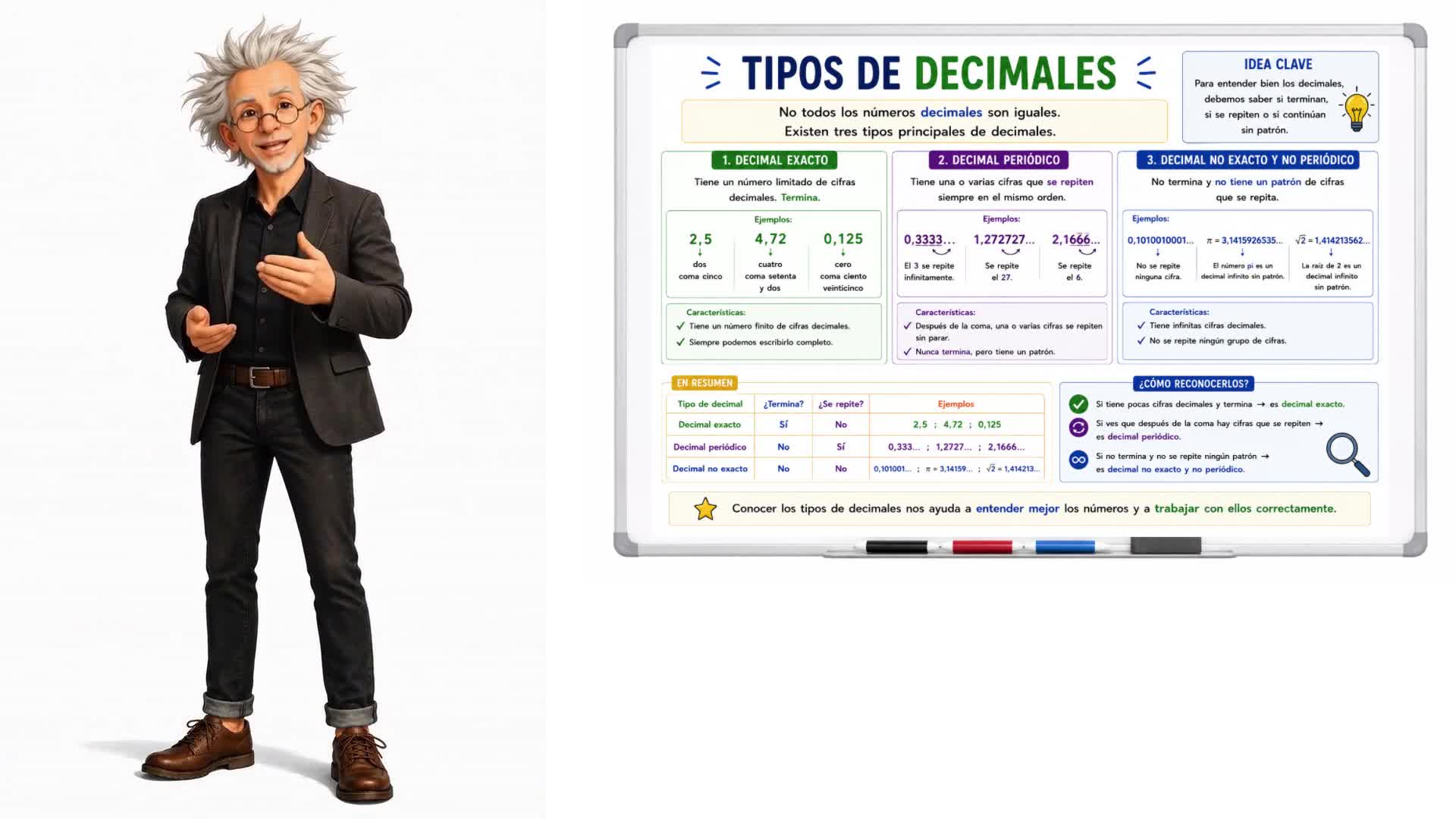 Tipos de decimales