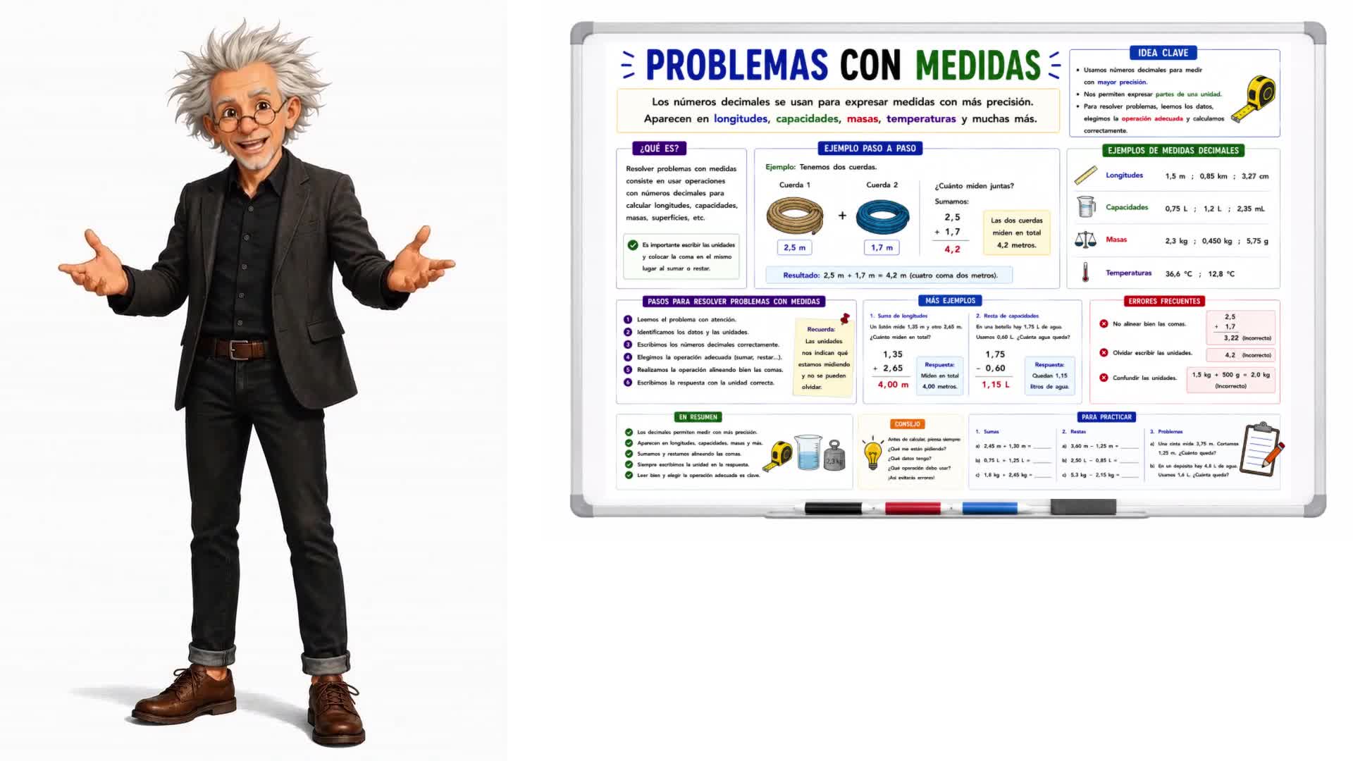 Problemas con medidas