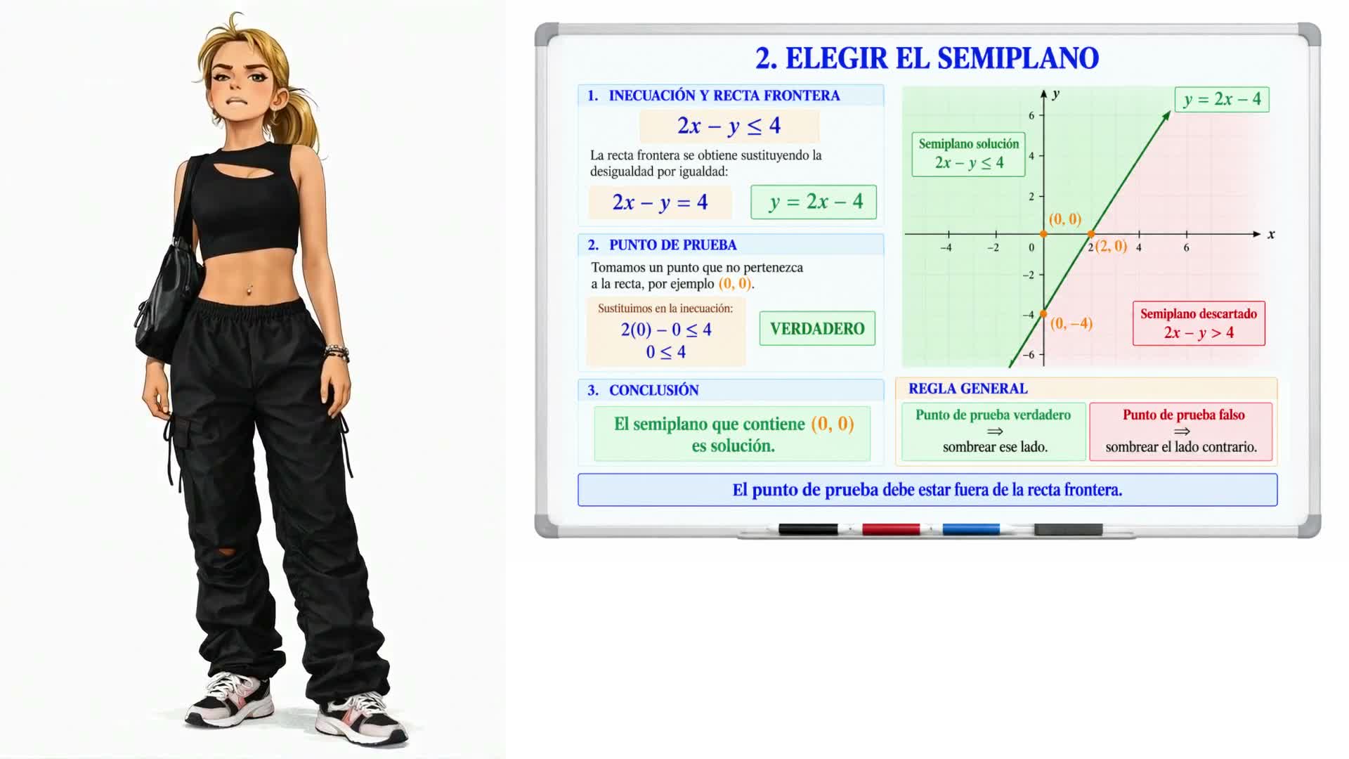 Representación de semiplanos