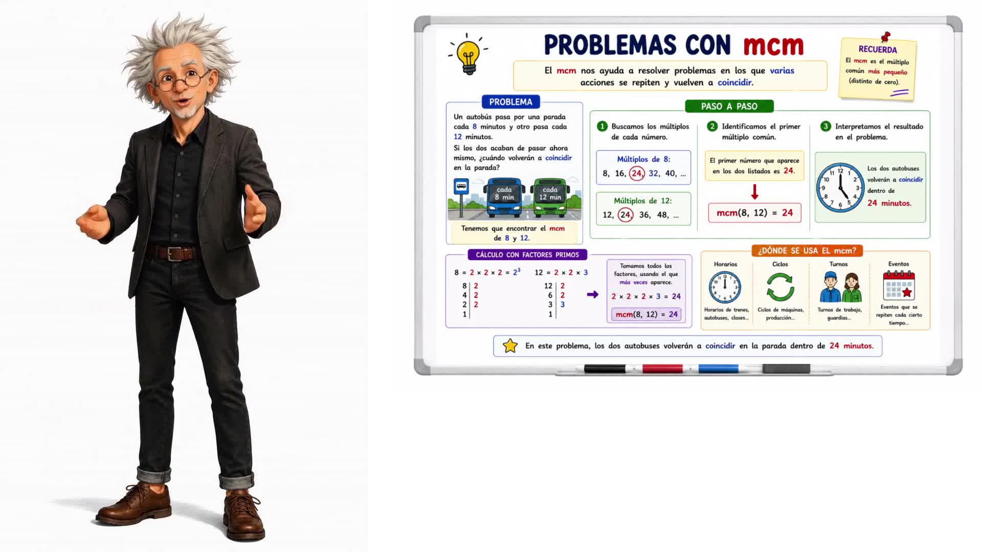 Problemas con mcm