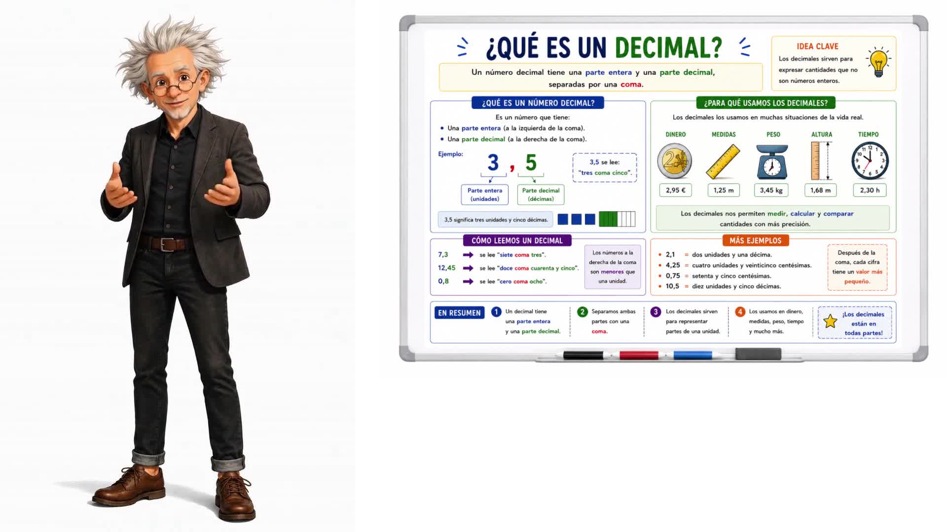 ¿Qué es un decimal?