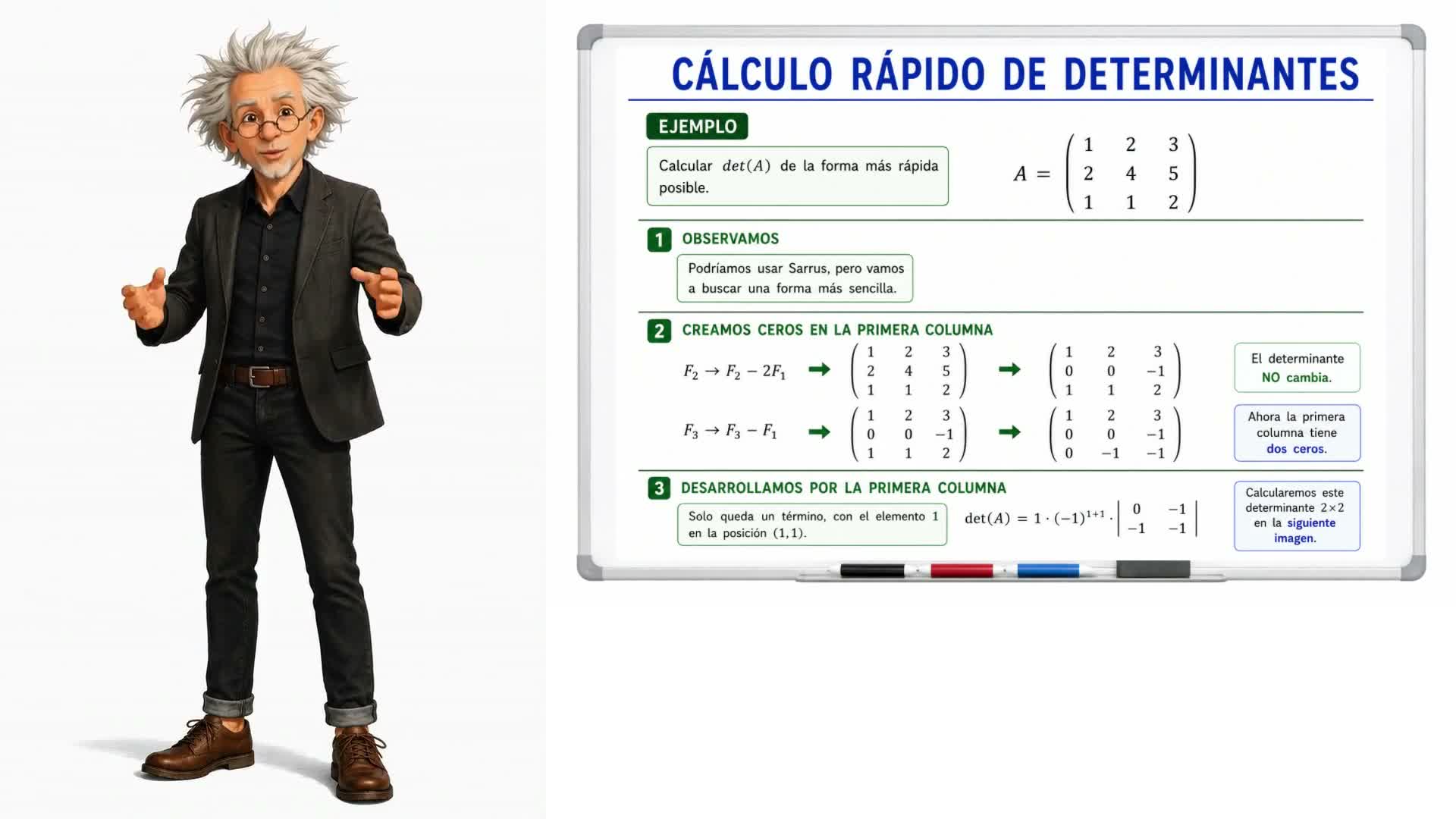 Cálculo rápido de determinantes