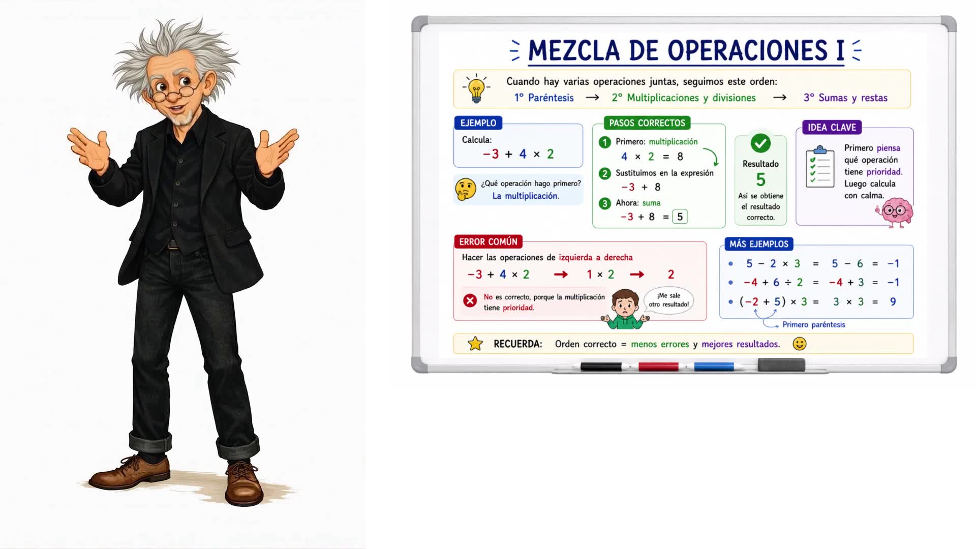 Mezcla de operaciones I