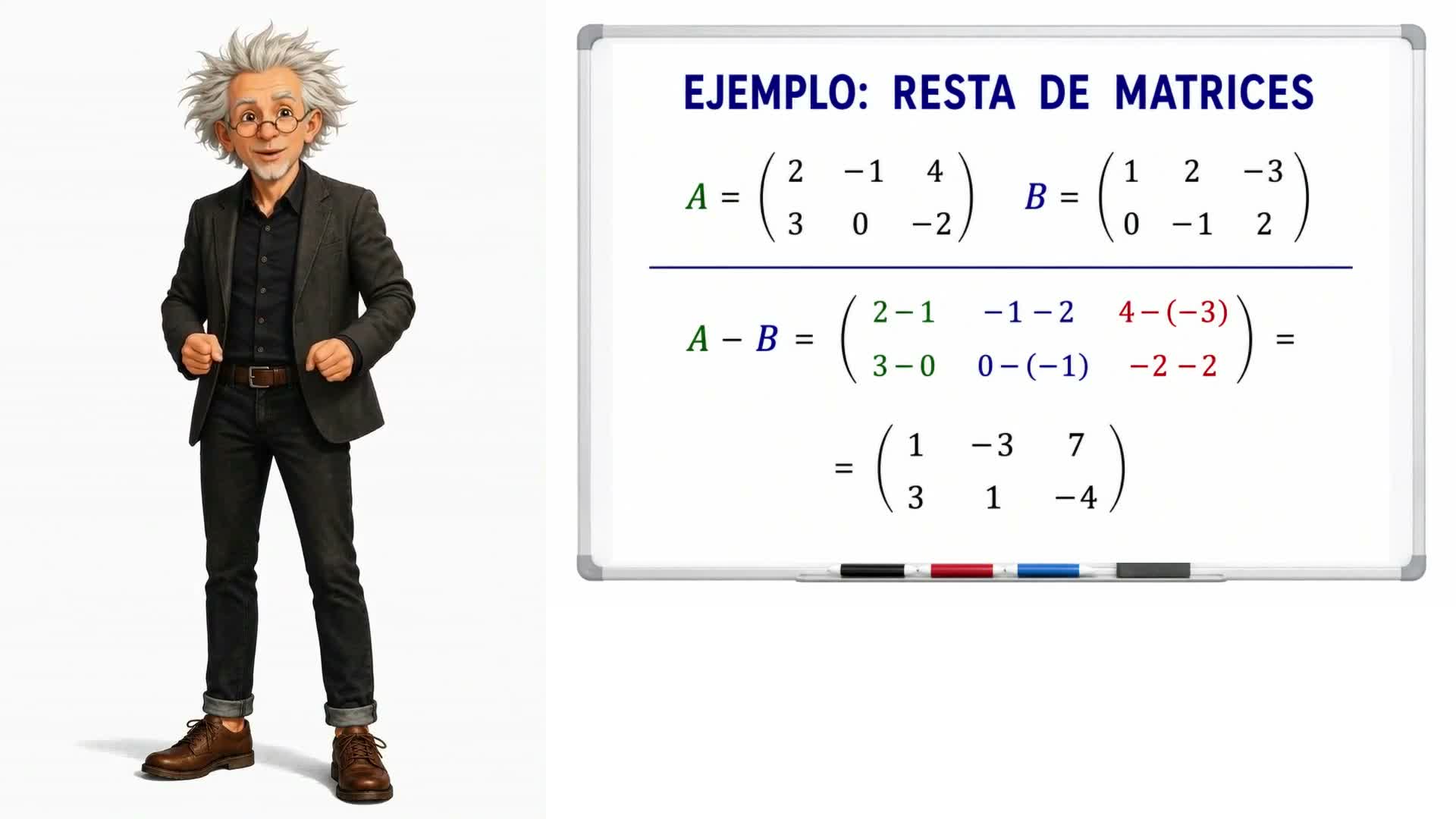 Resta de matrices