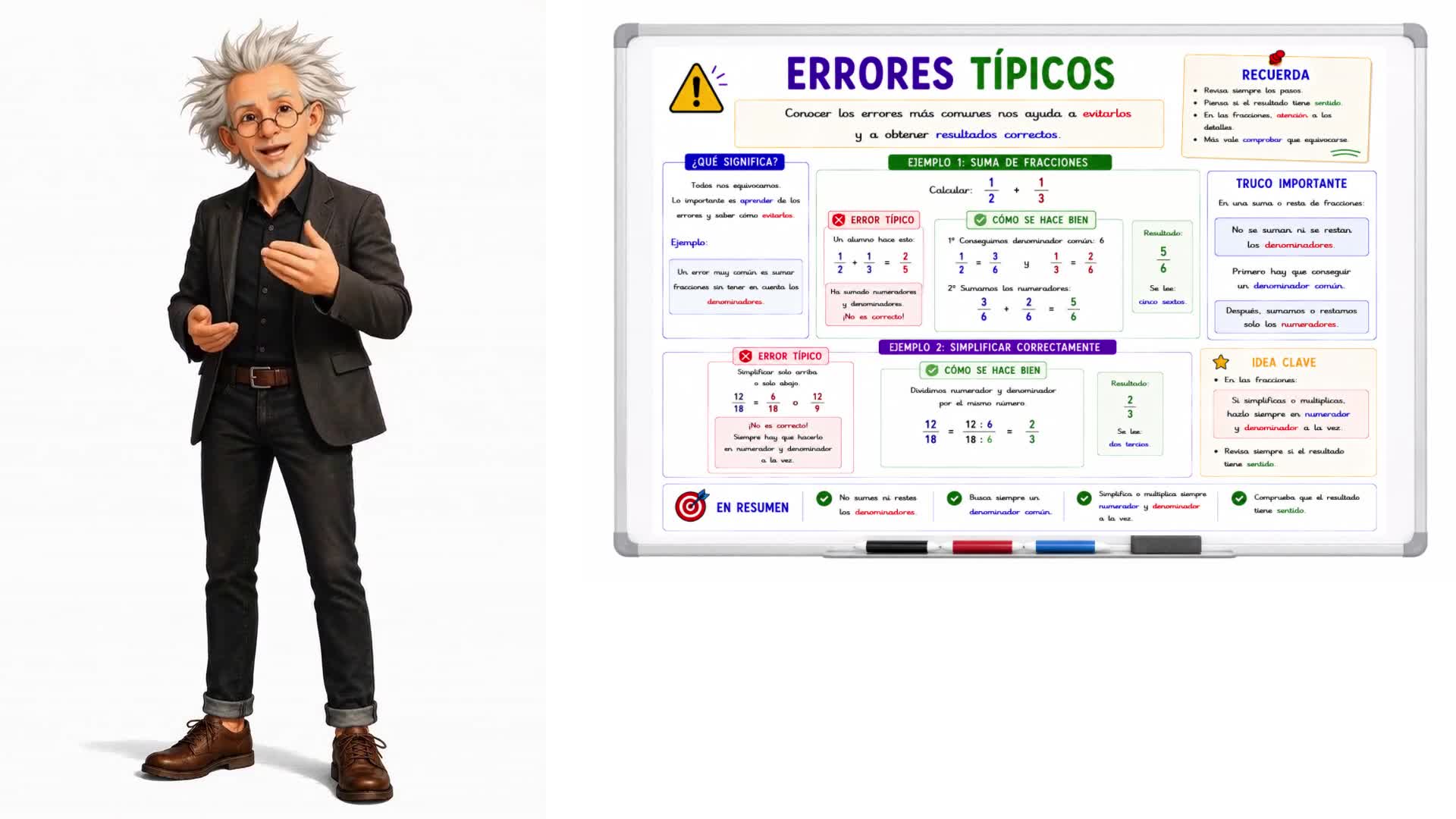 Errores típicos