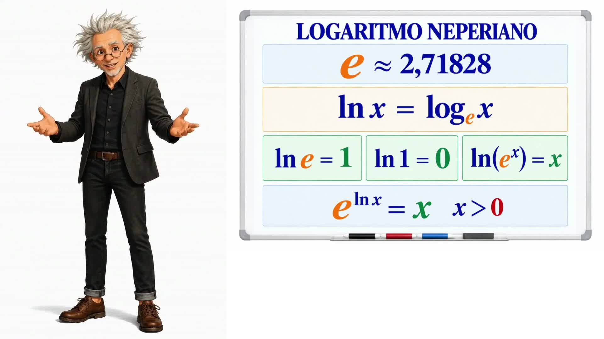 Logaritmos decimales y neperianos
