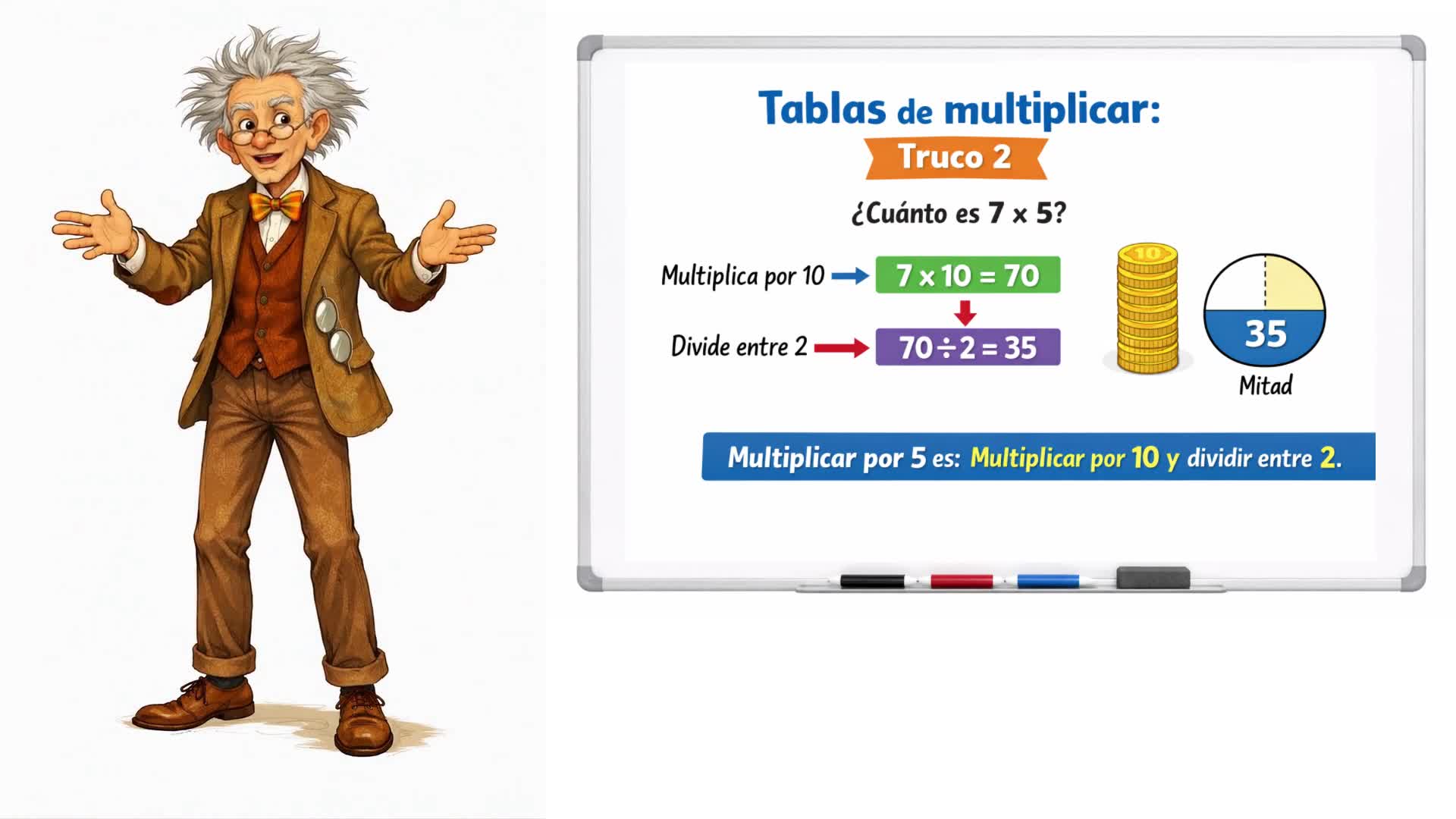 Tablas de multiplicar (truco 2)