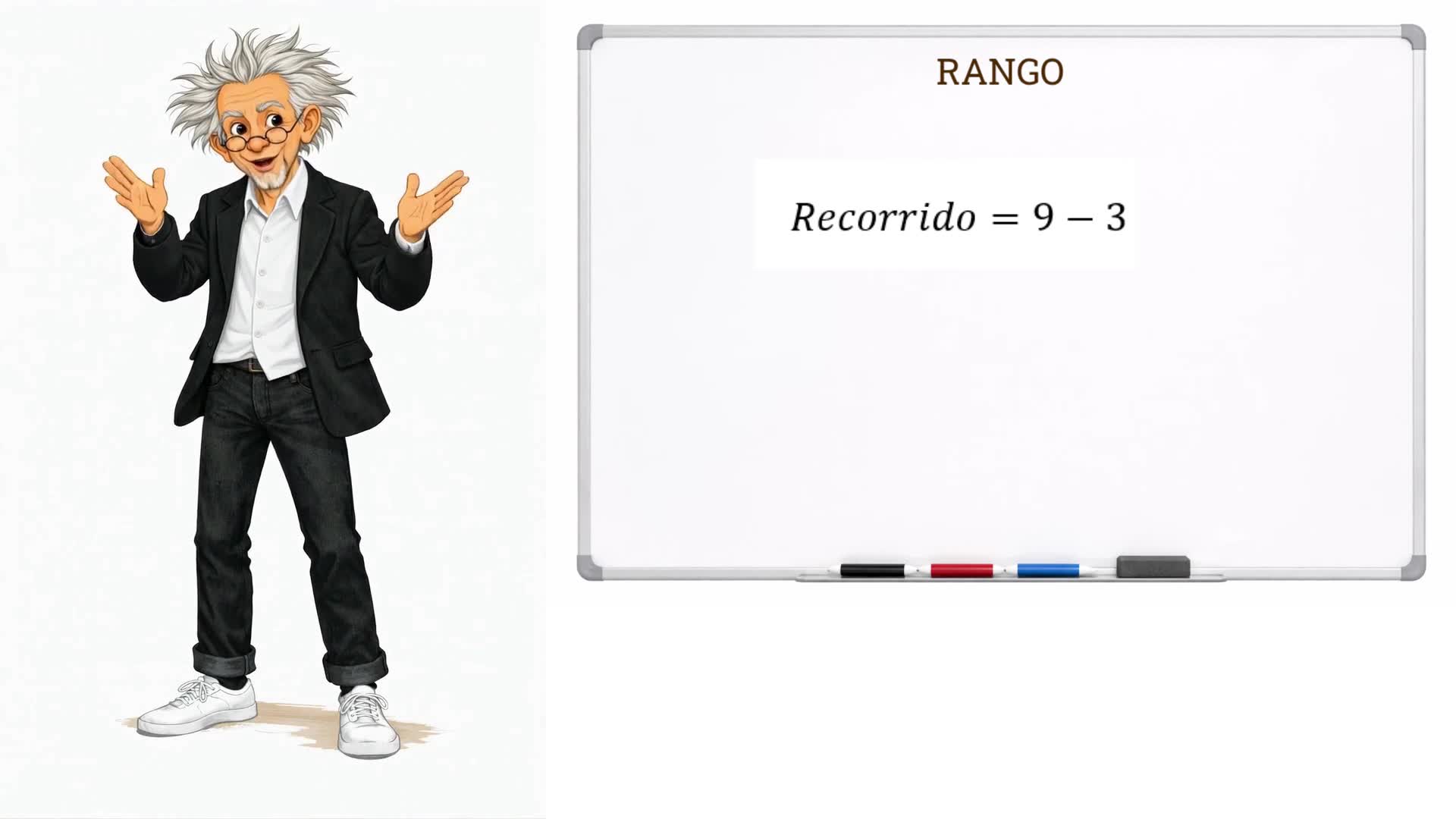 Ejercicio media, rango, varianza y desviación típica