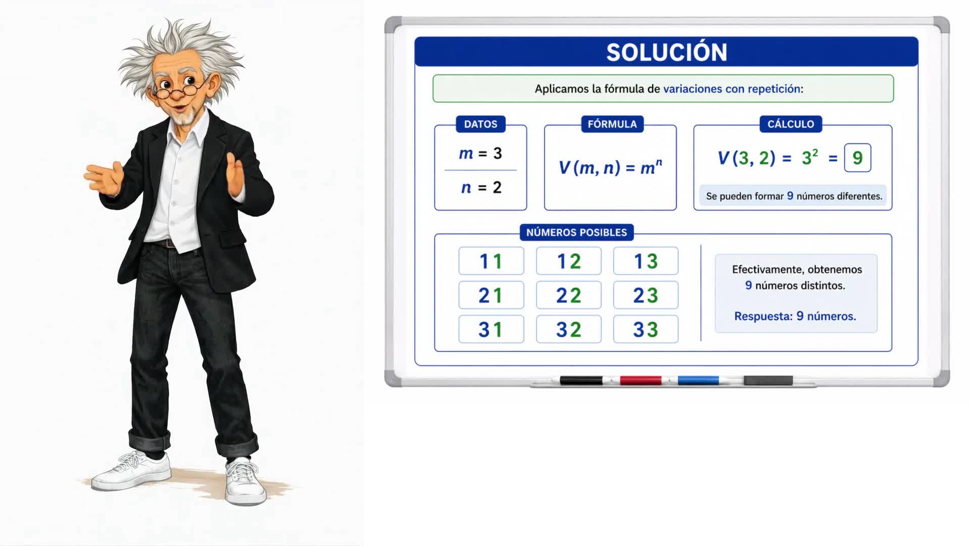 Problema de variaciones con repetición
