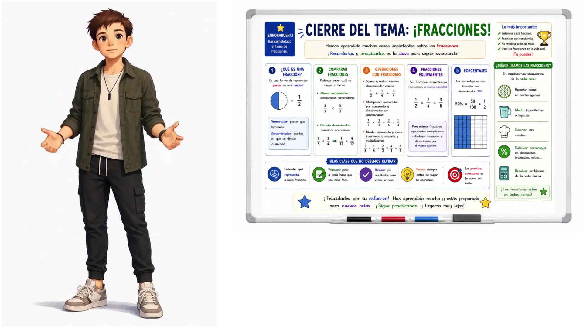 Cierre del tema