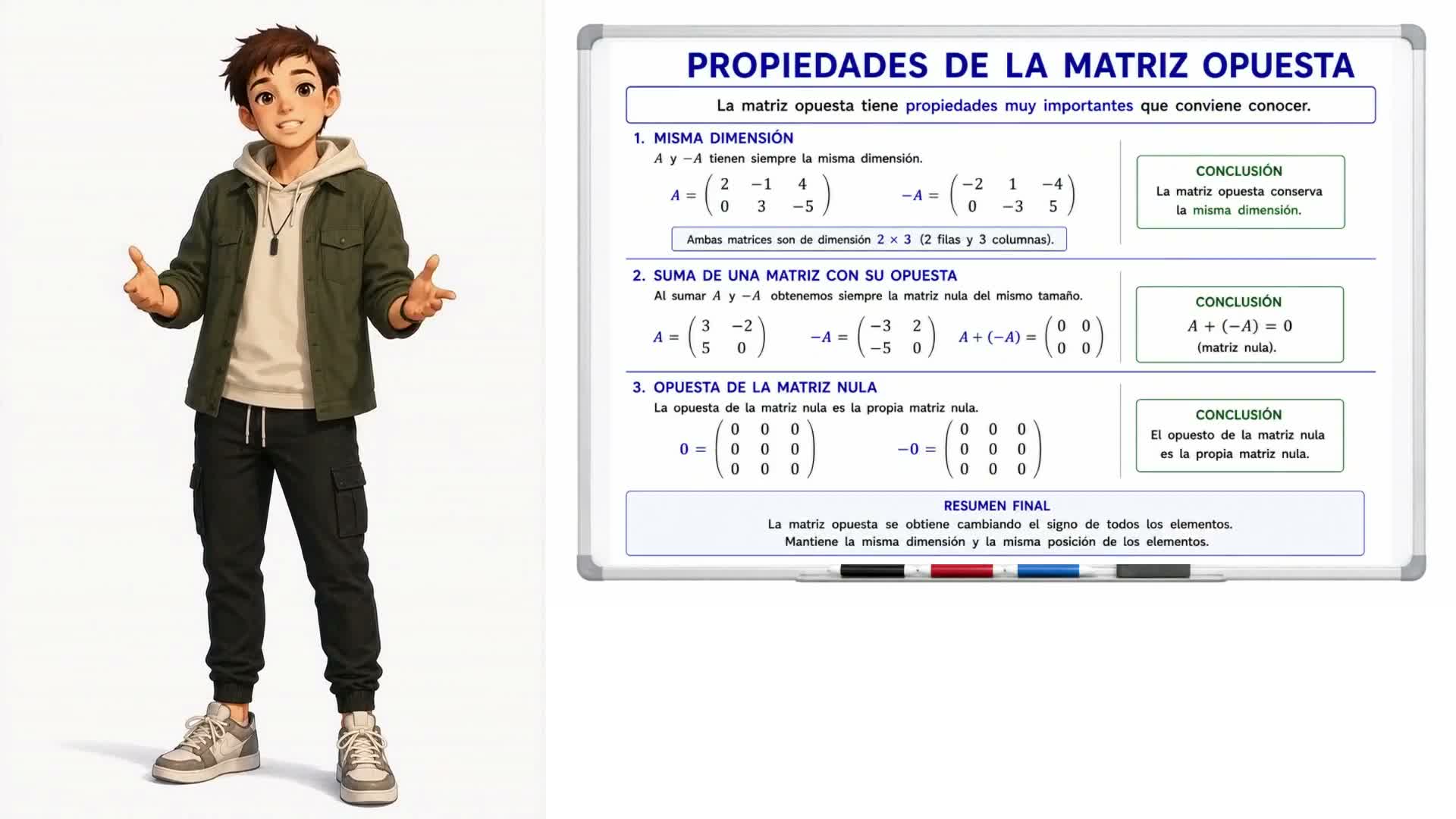 Matriz opuesta