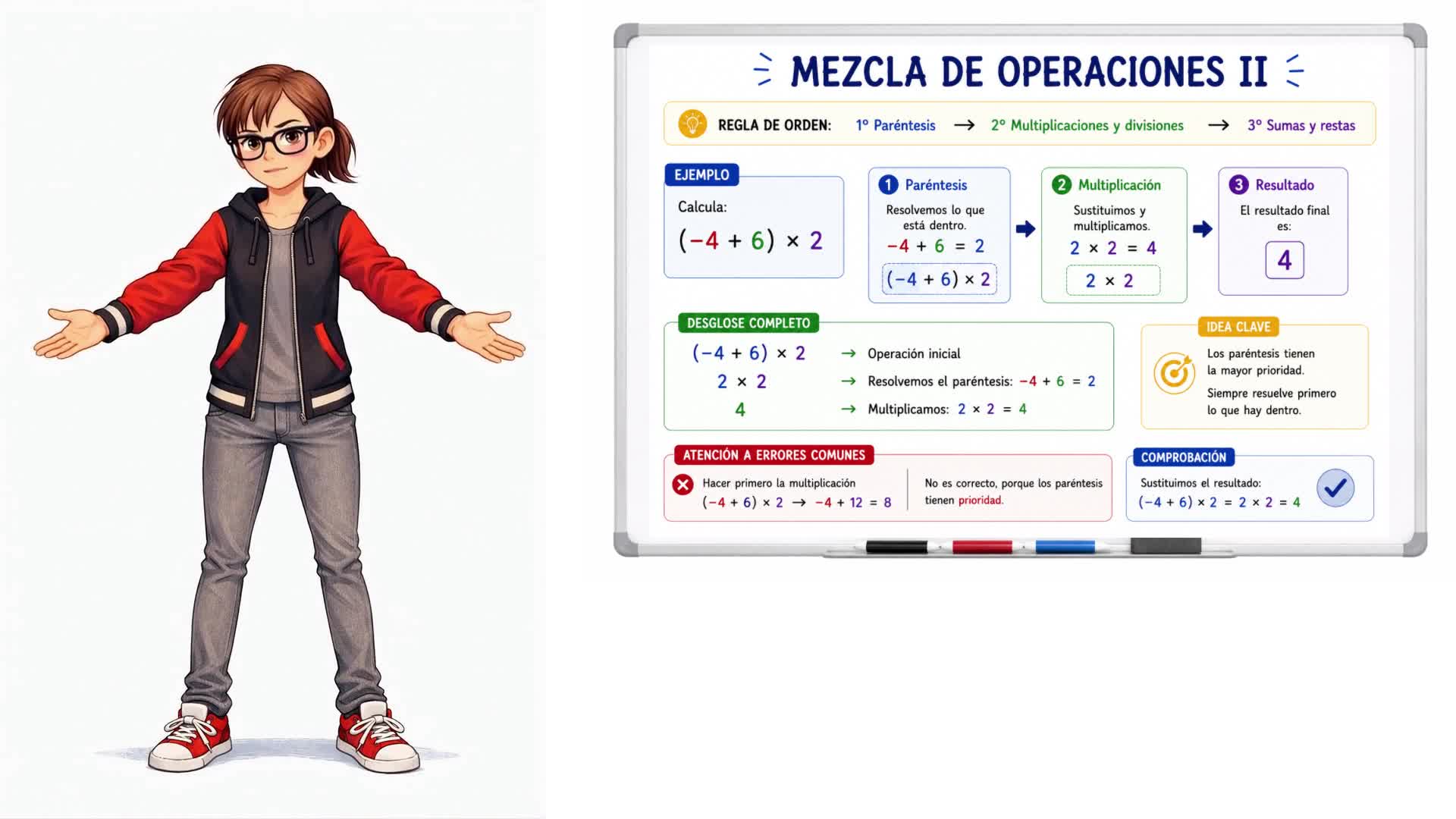 Mezcla de operaciones II