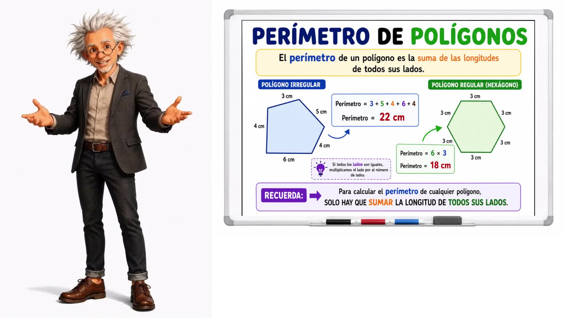 Perímetro de polígonos