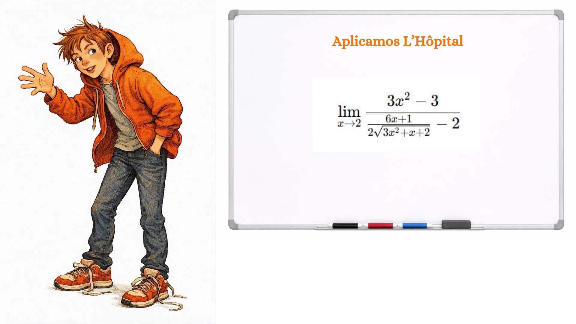 Límite con indeterminación por sustitución directa