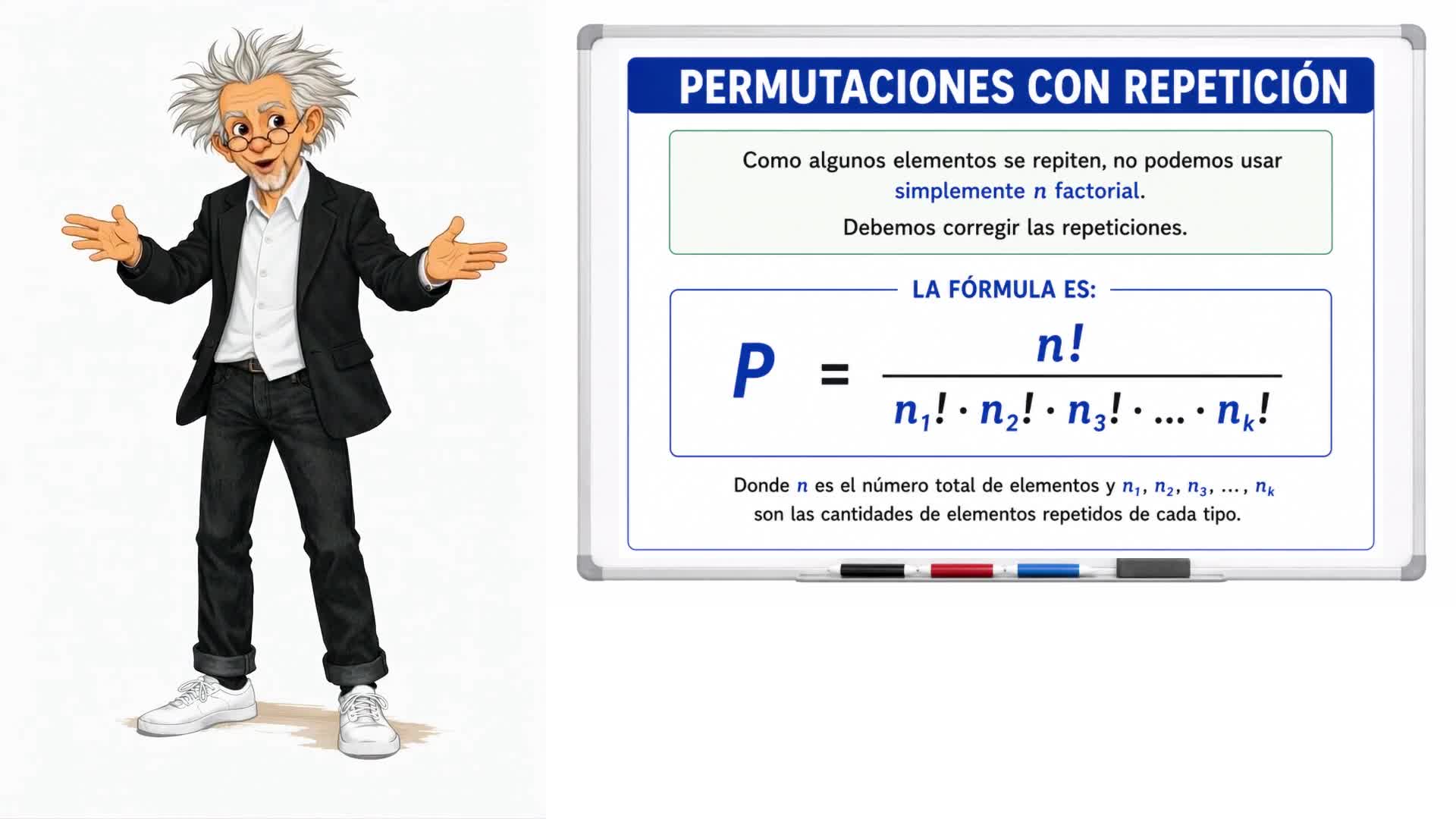 Permutaciones con repetición