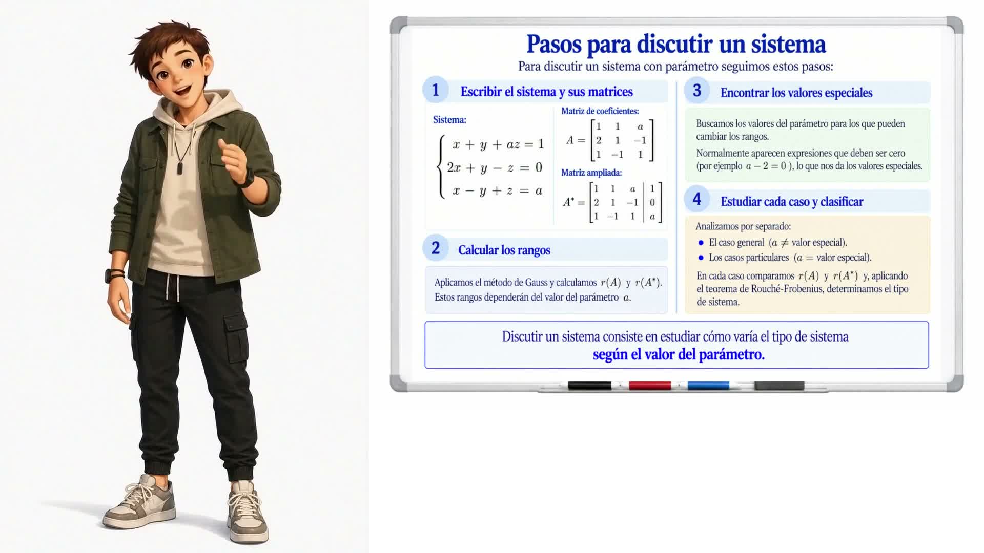Discusión de un sistema