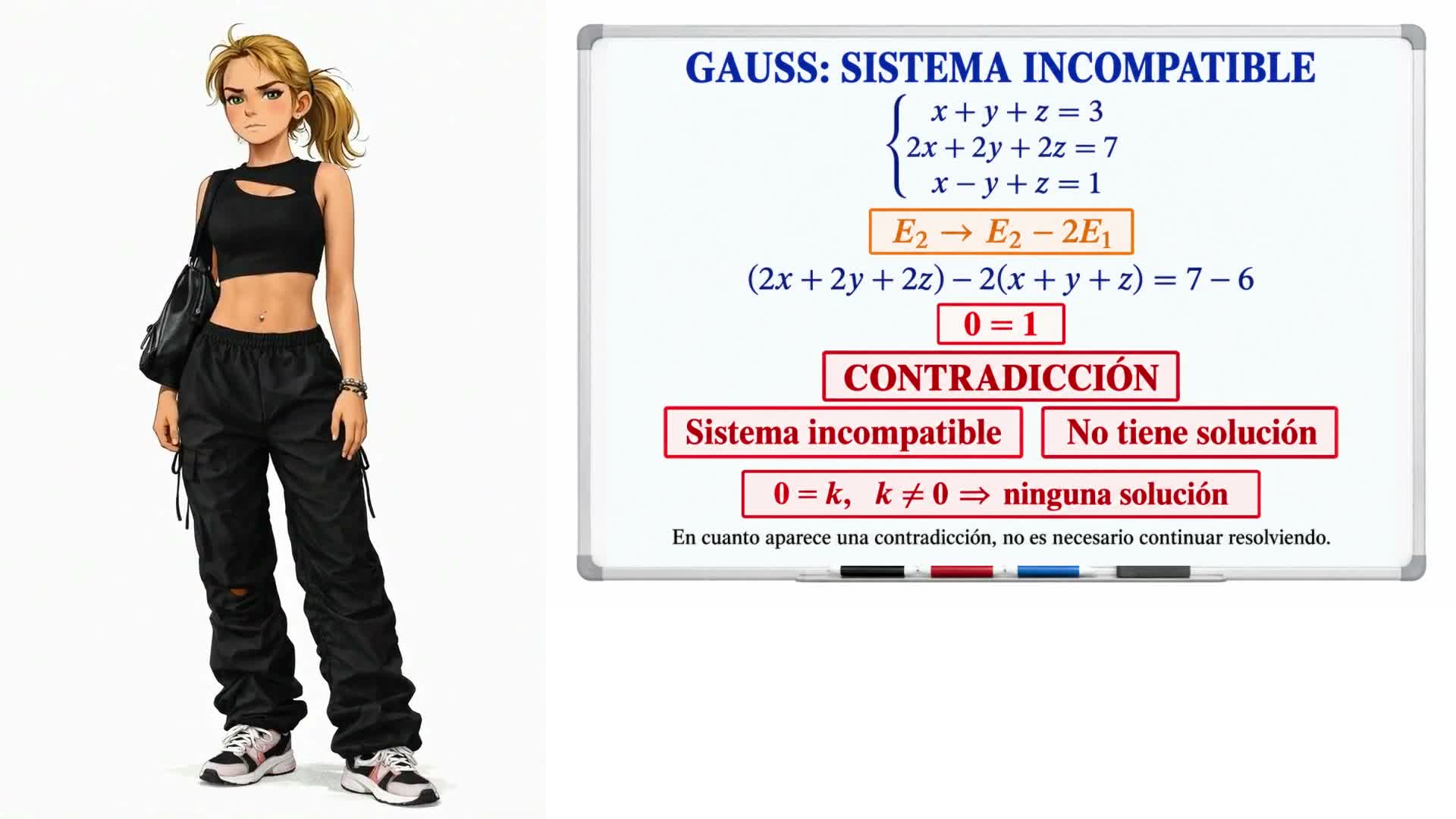 Clasificación de sistemas mediante Gauss