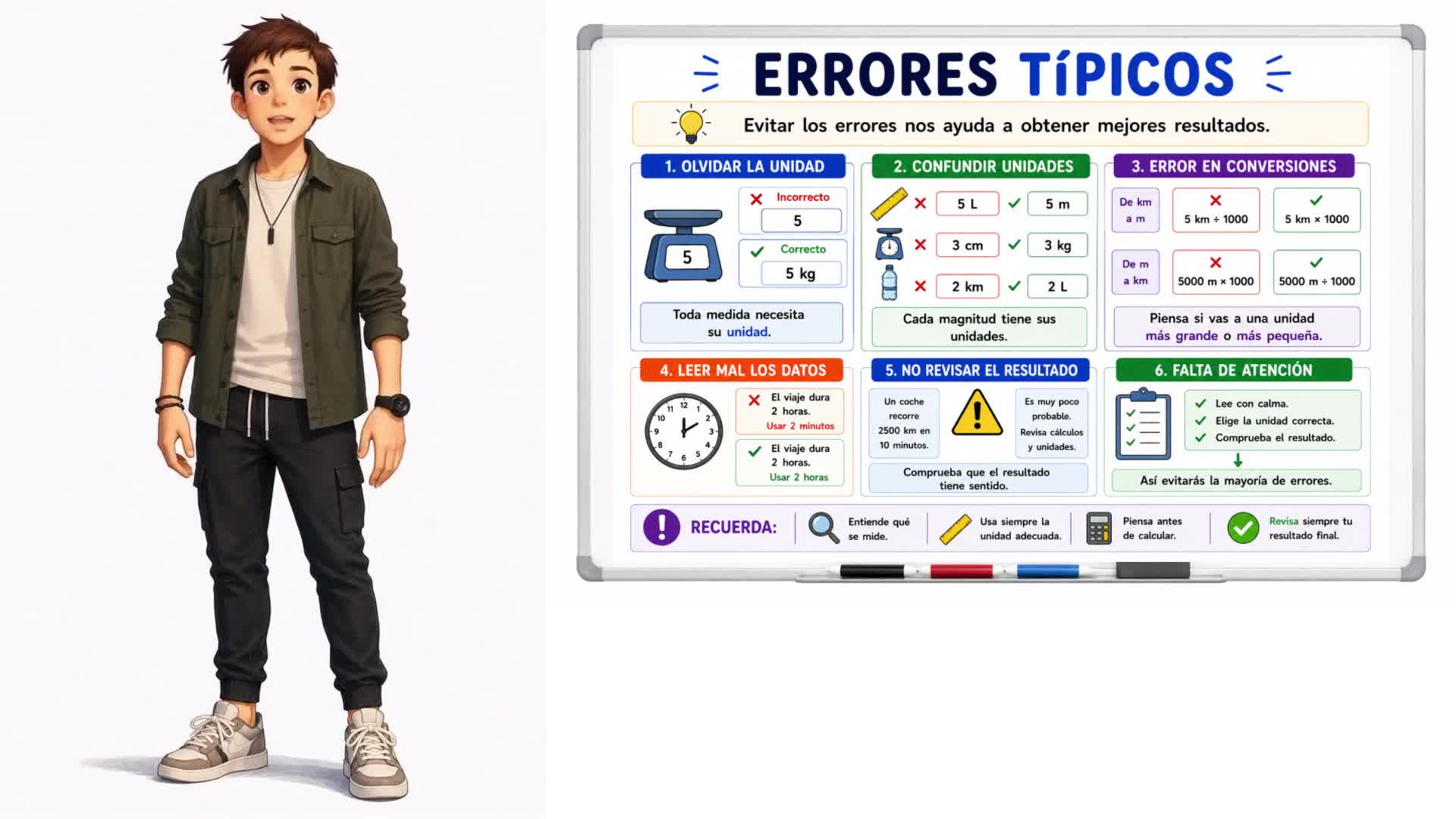 Errores típicos