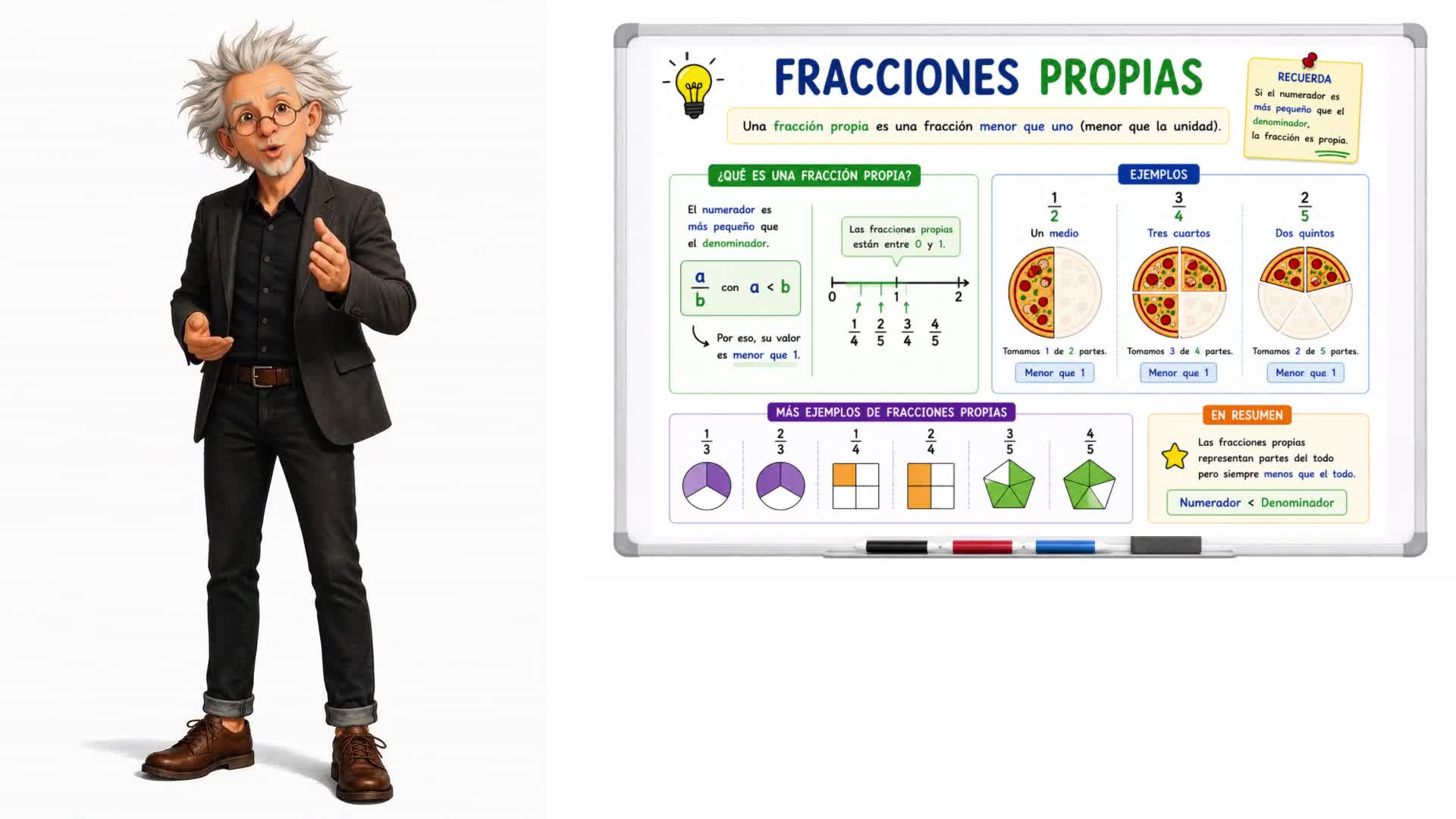 Fracciones propias