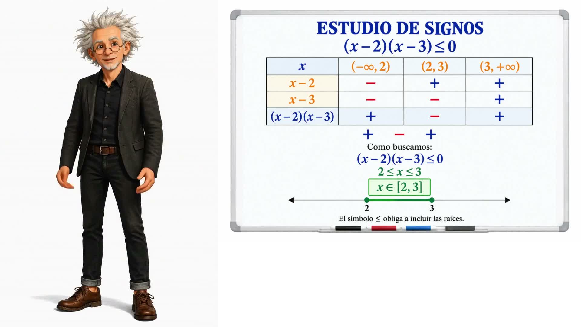Inecuaciones de segundo grado