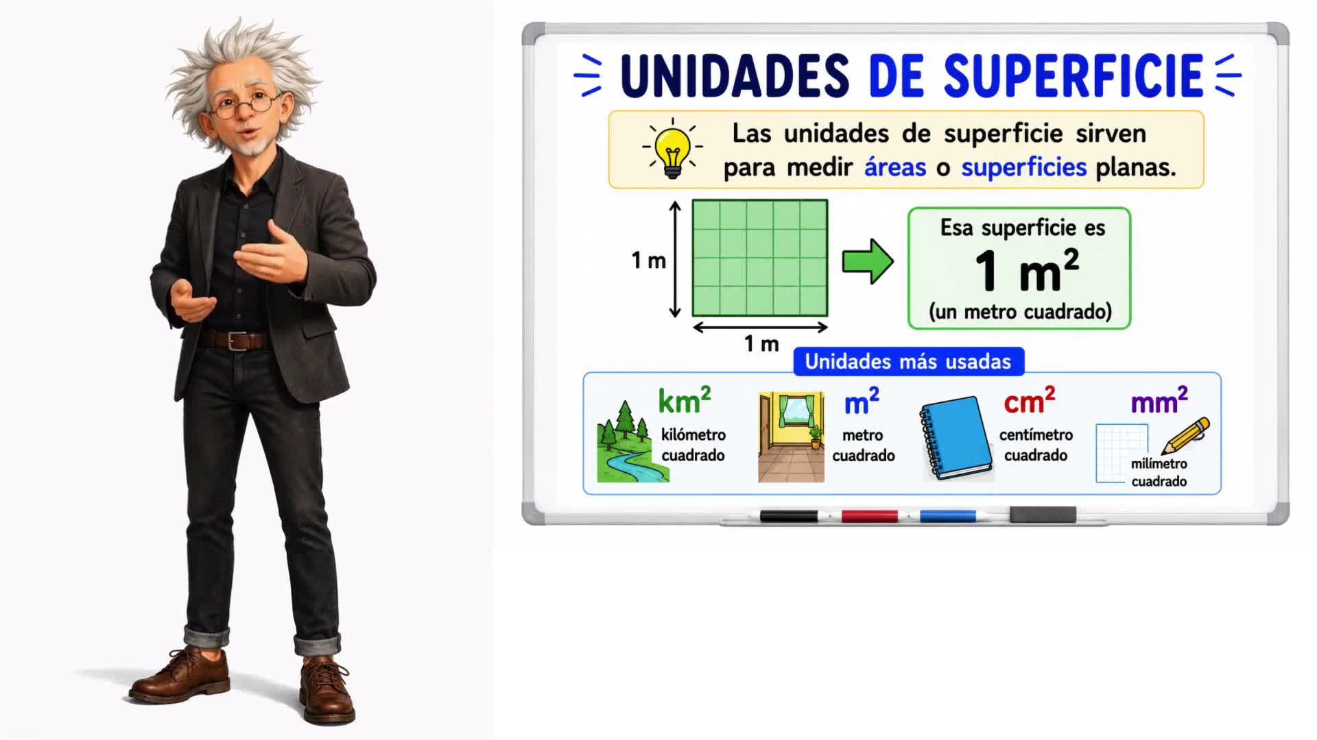 Unidades de superficie