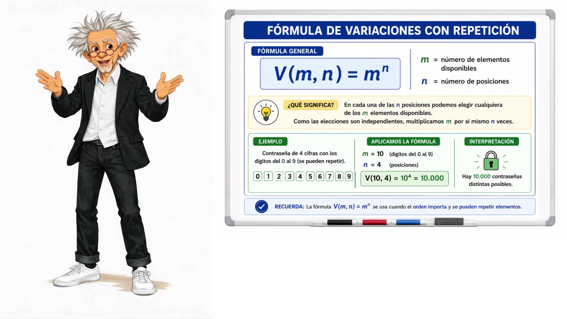 Variaciones con repetición