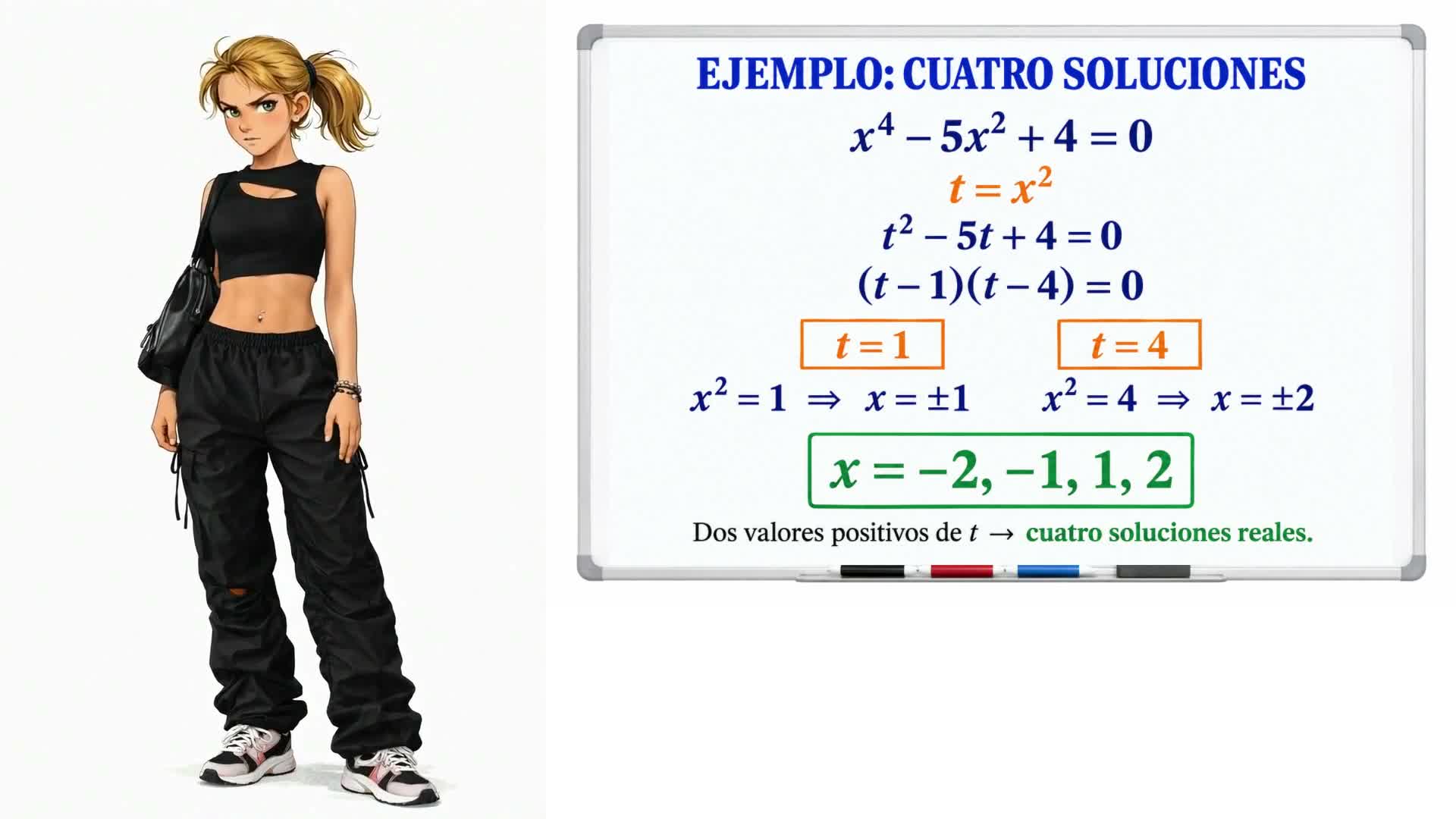 Ecuaciones bicuadradas