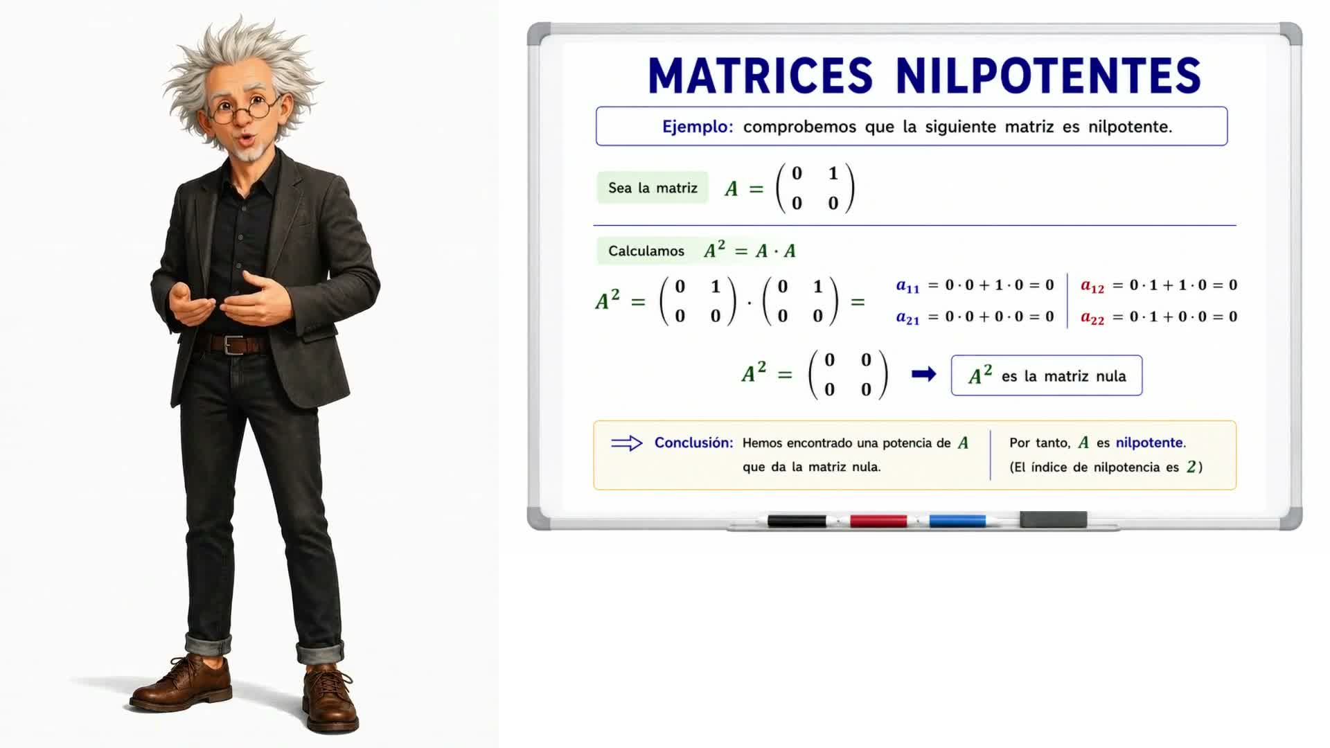 Matrices nilpotentes