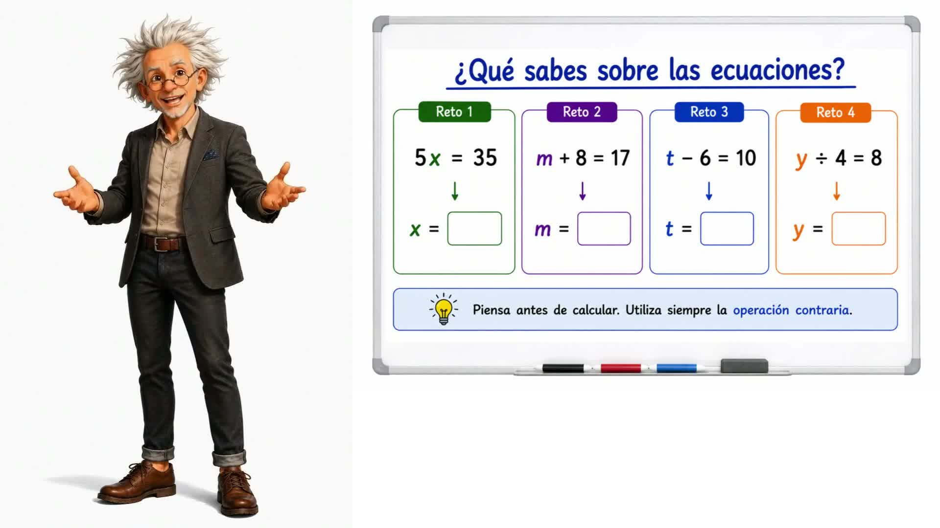 Repaso de ecuaciones