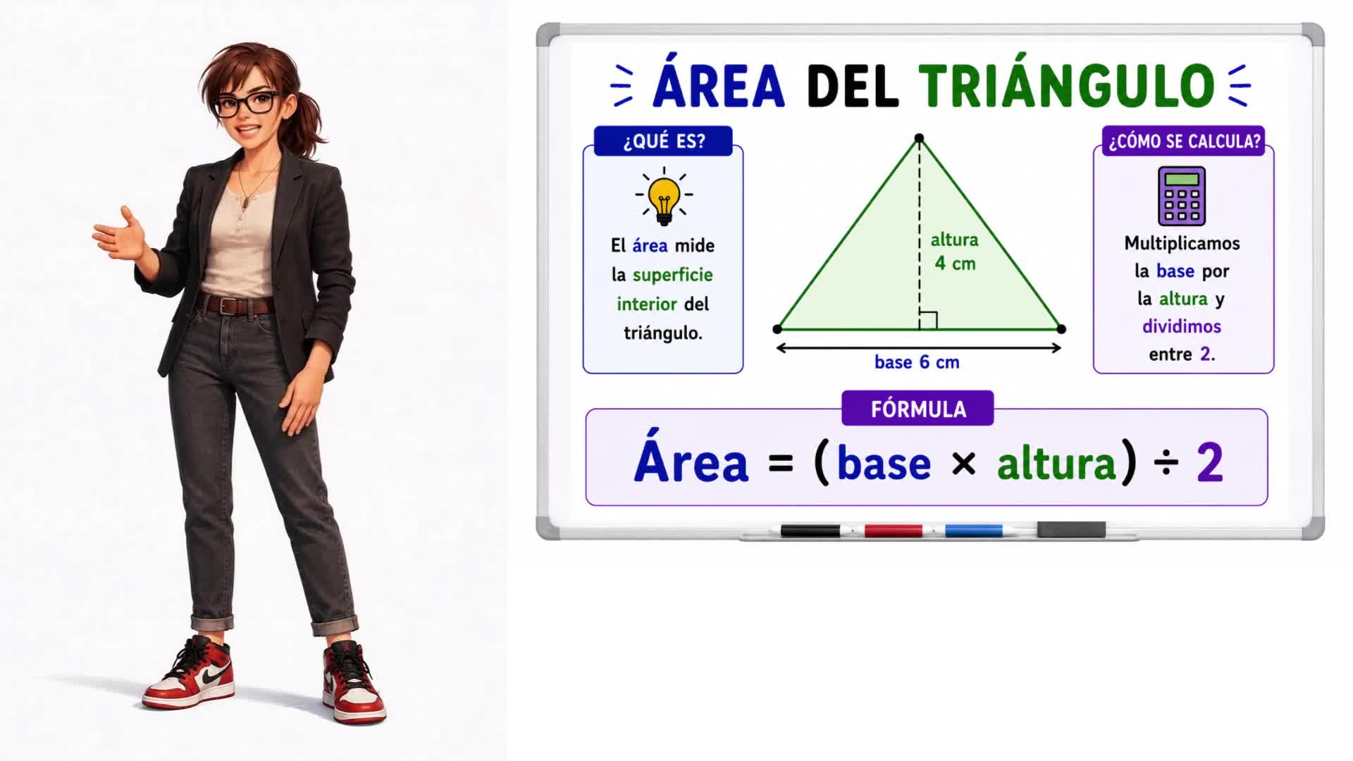 Área del triángulo