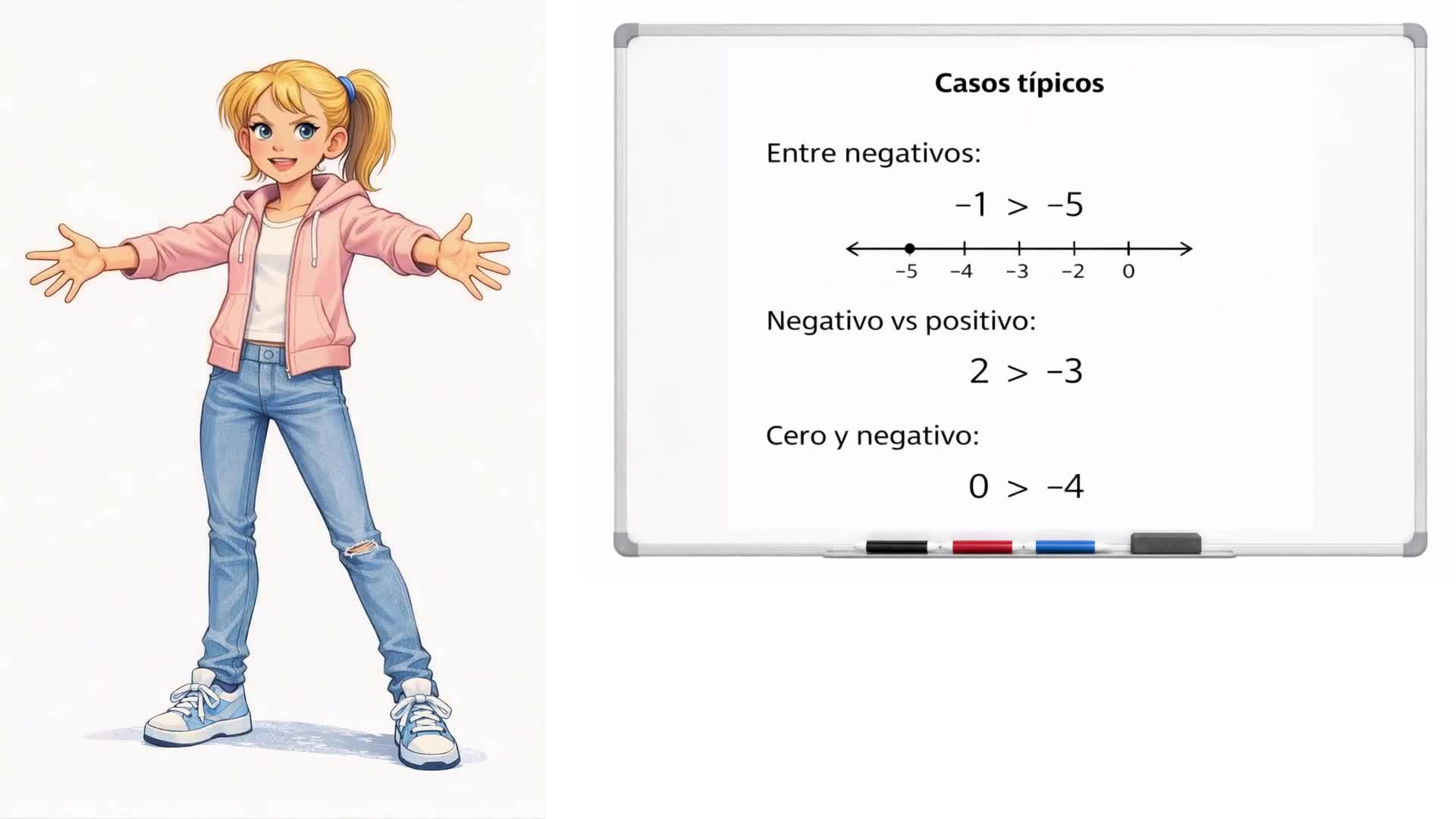 ¿Cuál es mayor? (casos típicos)