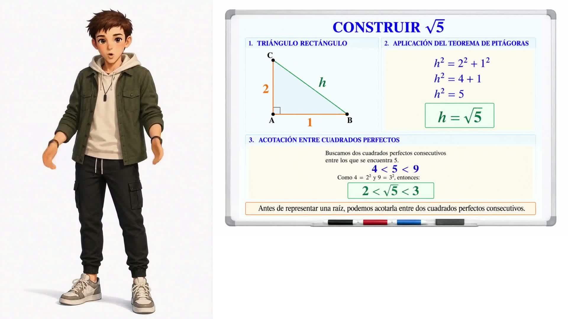 Representación de números irracionales